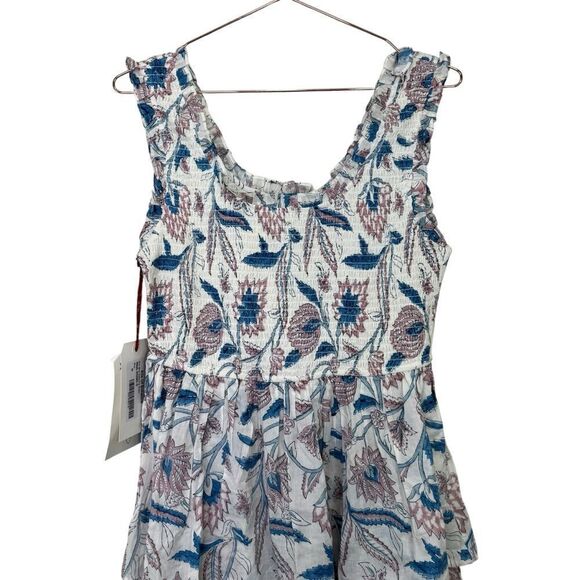 NEW Alix of Bohemia Erin Blue Valentine Midi Dress Medium - Picture 7 of 12